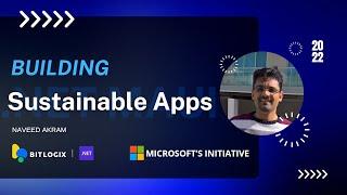 Building Sustainable Application with .NET MAUI - Naweed Akram