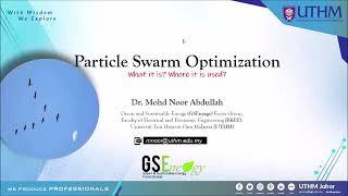 Particle Swarm Optimization