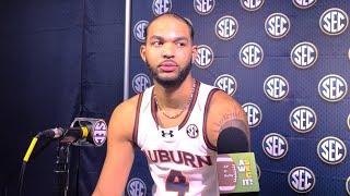 Auburn's Johni Broome, Denver Jones speak at SEC Tipoff '25 in Birmingham