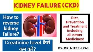 Creatinine कैसे कम करें!(किडनी)kidney disease treatment,kidney failure treatment (CKD) #drniteshraj