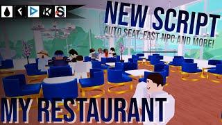 [UPDATE ] MY RESTAURANT PASTEBIN  OP AUTO FARM - INF MONEY - (2023) -  Roblox Script