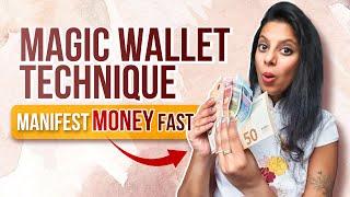  Attract Money Within 24Hour: The Magic Wallet Technique | 100% Works For Me