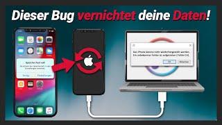 iPhone Speicher voll & hängt beim Apple Logo? Fehler 14 beheben