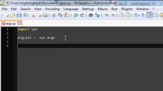Learn Python Programming Tutorial 21 | Command Line Arguments