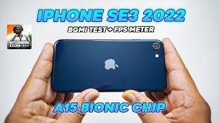 iPhone SE 3 5G 2022 Unboxing and BGMI Test With FPS Meter  A15 Chip 