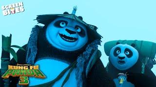 Travelling To The Hidden Panda Village | Kung Fu Panda 3 (2016) | Screen Bites