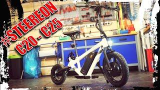 STEEREON C20-C25  E-BIKE oder E-Scooter 2021?  E-Scooter, E-Roller, Hybrid, Unboxing (DEU-GER)