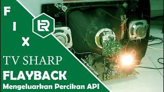 Cara Mengatasi Flayback TV Pengeluarkan Percikan API Besar