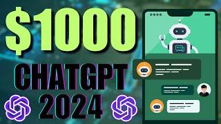 Make $1000+ Daily Using ChatGPT In 2024 | Make Money Online 2024