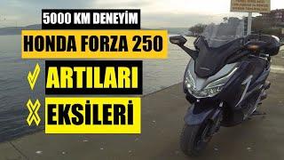 Honda Forza 250 ile 5000 km kullanıcı deneyimi I Forza'nın artıları eksileri