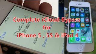 How to Complete iCloud Bypass on iPhone 5, 5S & iPad 4 ?