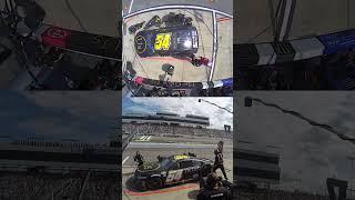 Four tires and fuel in 8.54 seconds  #nascarracing #car #nascar #autoracing #racing