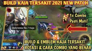 BUILD KAJA TERSAKIT 2021 DI NEW PATCH | BUILD DAN EMBLEM KAJA | BEST BUILD KAJA