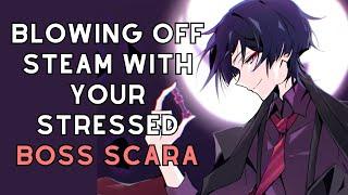 Blowing off steam with your HOT, STRESSED BOSS Scaramouche [Genshin Impact ASMR]