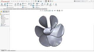 SolidWorks Beginner Tutorial | Model Fan blade