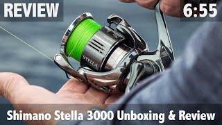 Shimano Stella 3000 Unboxing & Review - Yellowtail Kingfish Test