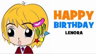 HAPPY BIRTHDAY LENORA!