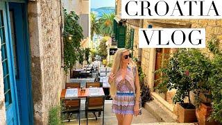 CROATIA VLOG: SPLIT, HVAR & KORCULA: Island hopping, room tours & old town.