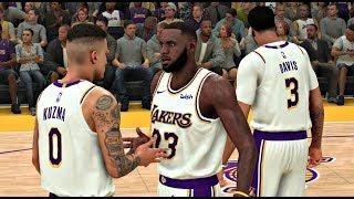 NBA 2K20 Gameplay - Los Angeles Lakers vs Utah Jazz – NBA 2K20 PS4