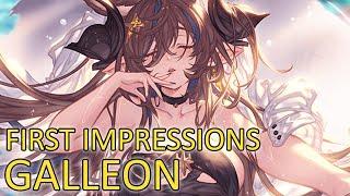 First Impressions on Galleon (Summer ver.)【Granblue Fantasy】