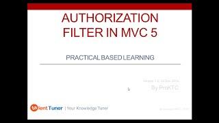 Custom Authorization filter in MVC 5