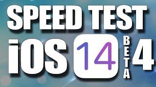 Speed Test iOS 14 Beta 4 vs iOS 13.6 (iOS 14 Public Beta 4)