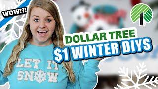 ️ Unbelievable Winter Crafts You Can Make with Dollar Tree Deals! | Krafts by Katelyn