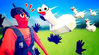 What Can Kill the DARK Peasant?  TABS Mysteries, Chickens and Totally Accurate Battle SImulator!