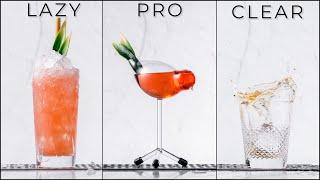 How to make a Jungle Bird Cocktail - Lazy, Pro, Clarified - how to clarify cocktails with milk