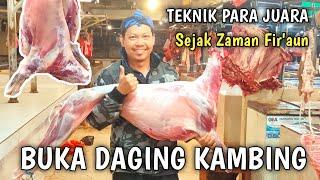 How to debone a goat or lamb | Amazing skill classical GOAT Butchery !