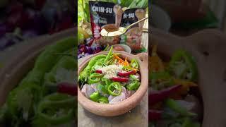 Full Clip - Harvesting vegetables and Cooking in the garden #hatnemchinsu