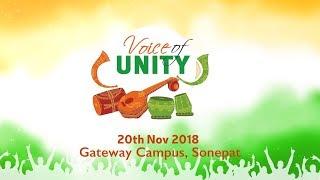 Voice of Unity Highlights - 20 Nov 2018 - Gateway Education Campus, Sonepat