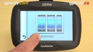 Garmin Zumo 350LM: Units & Time Settings with gpscity.com