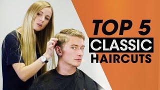 Top 5 Classic Mens Hair Tutorials - Haircut & Hairstyle