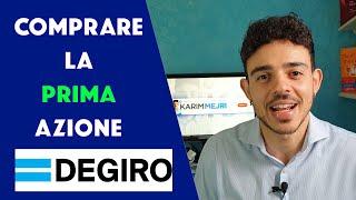 COME ACQUISTARE LA PRIMA AZIONE - Tutorial DEGIRO | Iniziare ad investire in azioni [EPISODIO #1]