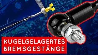 Kugelgelagertes Bremsgestänge (2023)  EINBAU-ANLEITUNG | Für Simson S50, S51, S70