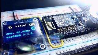 ESP8266 Part #3 – SSD1306 OLED Displays with MicroPython