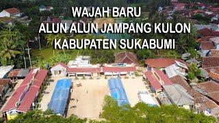 ALUN-ALUN JAMPANG KULON KABUPATEN SUKABUMI JAWA BARAT || View Drone