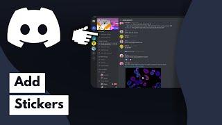 How To Add Stickers In Discord 2024