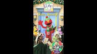 Elmo's World: Happy Holidays! (2002 VHS) (Full Screen)