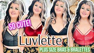 Luvlette BY SHEIN Plus Size Bras & Bralette Try On Haul | SO CUTE