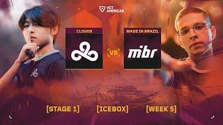 Cloud9 vs Made in Brazil - VCT Americas Stage 1 - W5D3 - Map 1