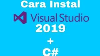 Cara Install C# di Visual Studio 2019