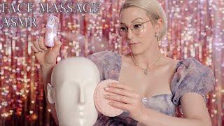 (ASMR) Cleansing Your Face For Deep Sleep  Face Massage & Ear Massage [dummy head mic]