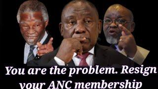 Mbeki told Ramaphosa to resign from ANC, president is blocking ANC renewal