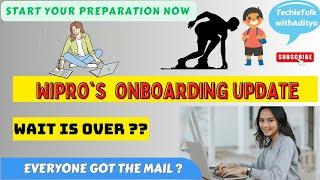 Wipro Onboarding update| Everyone got the mail ? WILP VS ELITE | wait or join another company