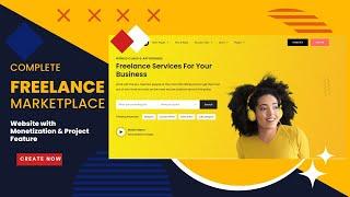 Freelance Marketplace + Directory + Built-in Monetization System Website | Exertio WordPress Theme