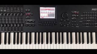 Load Voice Sample on Yamaha Motif XF (Internal Memory User - USR)