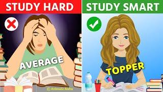 புத்திசாலித்தனமாக படிப்பது எப்படி? | How Toppers STUDY in Exam Time