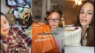 Christmas haul 2023/24 - TikTok compilation ️